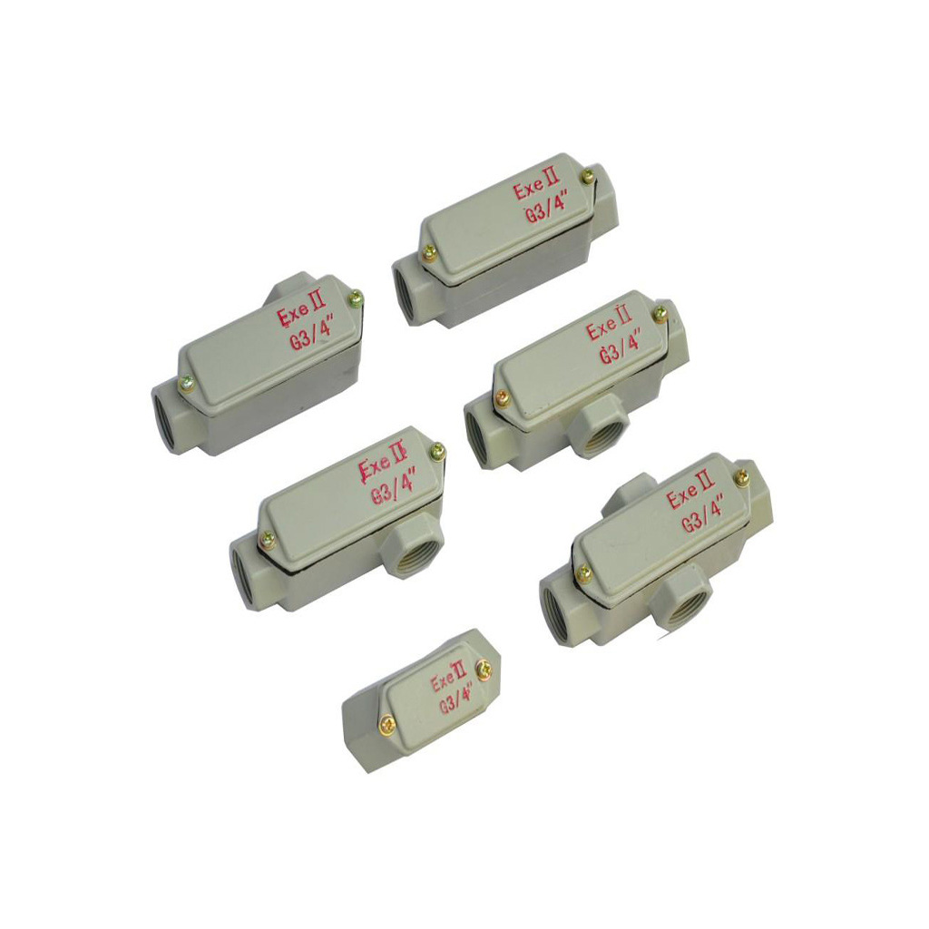 南陽(yáng)中通智能防爆接線(xiàn)箱，防爆配電箱 ,防爆電機(jī)接線(xiàn)盒，防爆防腐接線(xiàn)盒，防爆燈，防爆四通接線(xiàn)盒，防爆三通接線(xiàn)盒的BHC系列防爆穿線(xiàn)盒產(chǎn)品