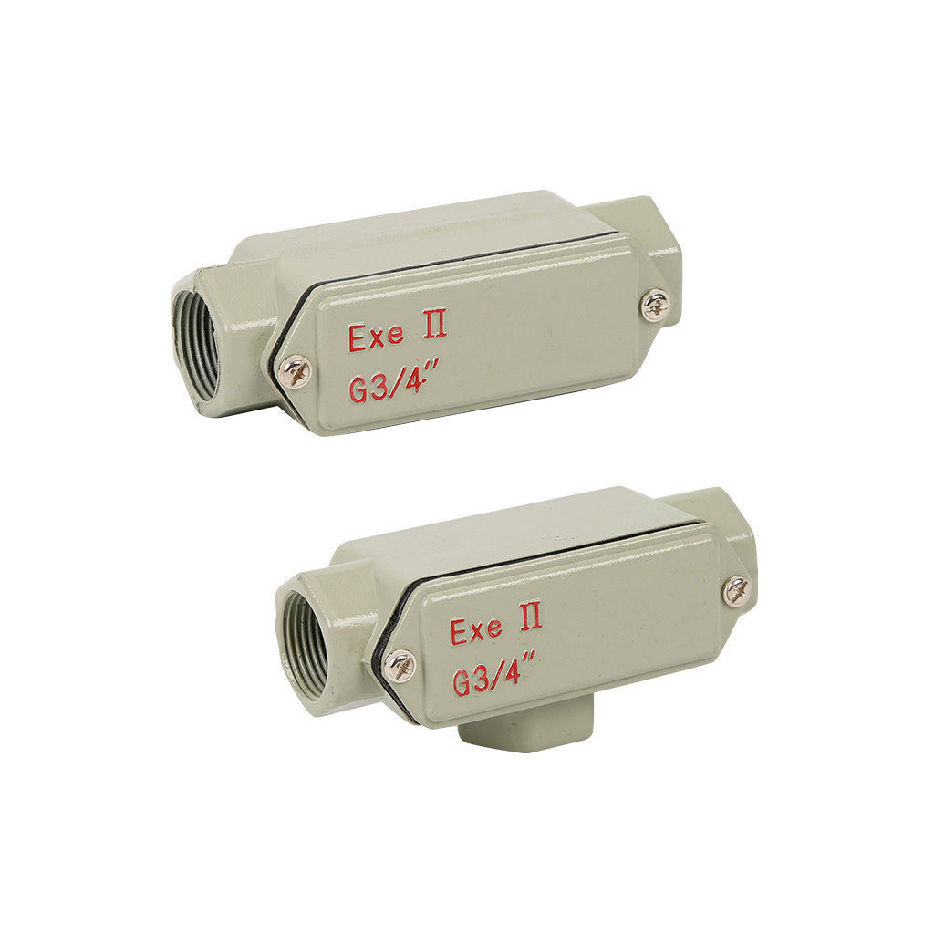 南陽(yáng)中通智能防爆接線(xiàn)箱，防爆配電箱 ,防爆電機(jī)接線(xiàn)盒，防爆防腐接線(xiàn)盒，防爆燈，防爆四通接線(xiàn)盒，防爆三通接線(xiàn)盒的防爆后彎穿線(xiàn)盒產(chǎn)品